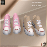 SAS - Jip Pink & Sand Sneakers  
