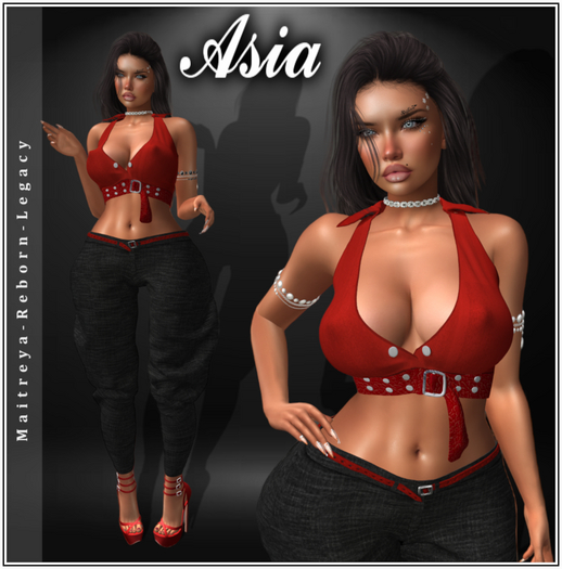 *ASIA* CARLA red