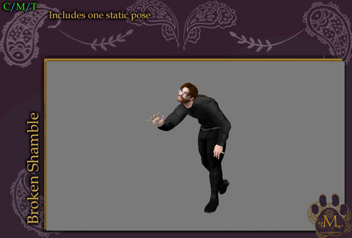 *M* broken shamble pose Unpacker