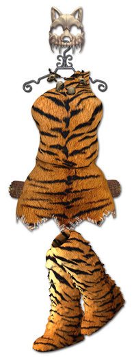 Graffitiwear Tiger Cave Girl