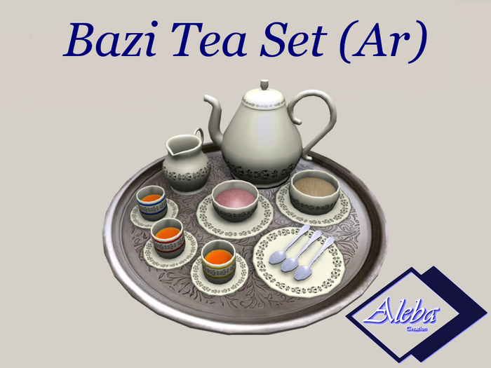 Bazi Tea set (Ar) [G&S]