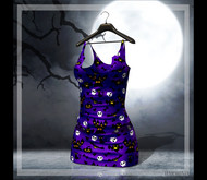 Violet Halloween Dress Maitreya
