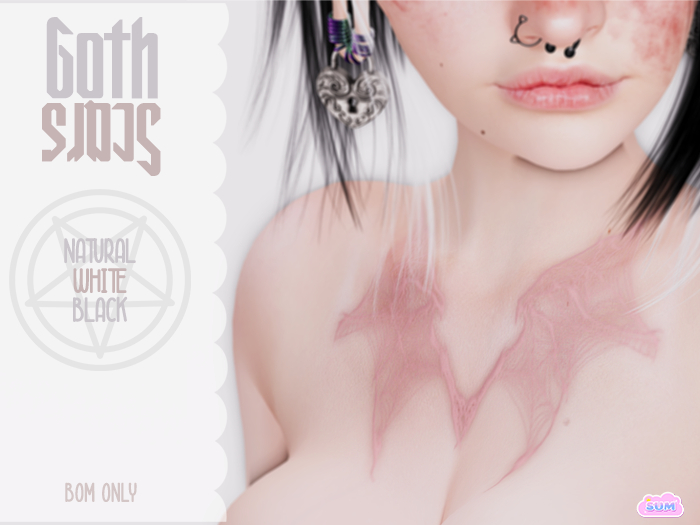 [ SUM ] GOTH SCARS // BOM ♡