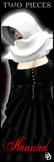 Dare Designs: Haunted cloak - white