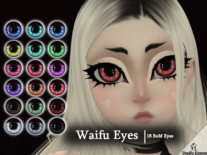 K R E E P: [Project Ghost] Akui / Nymph - Waifu Eyes