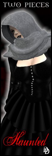 Dare Designs: Haunted cloak - grey
