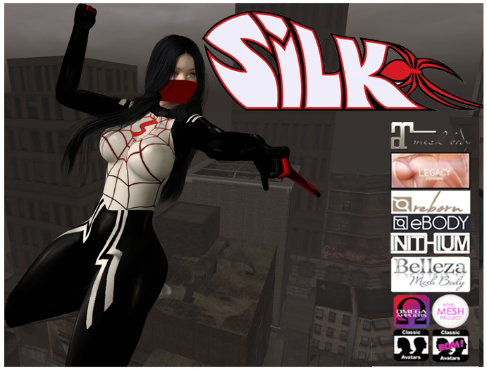 -Infinity- Silk Spider superheroine