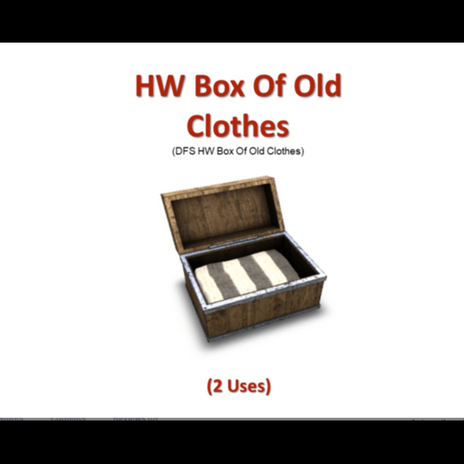 DFS HW Box Of Old Clothes 