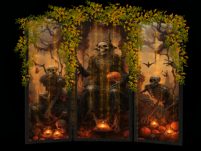 MC Halloween Dresser Screen Set 1