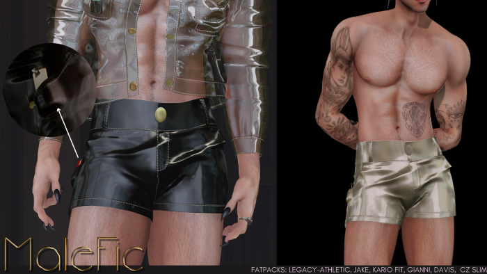 MaleFic Short Plastic - Legacy/Athletic