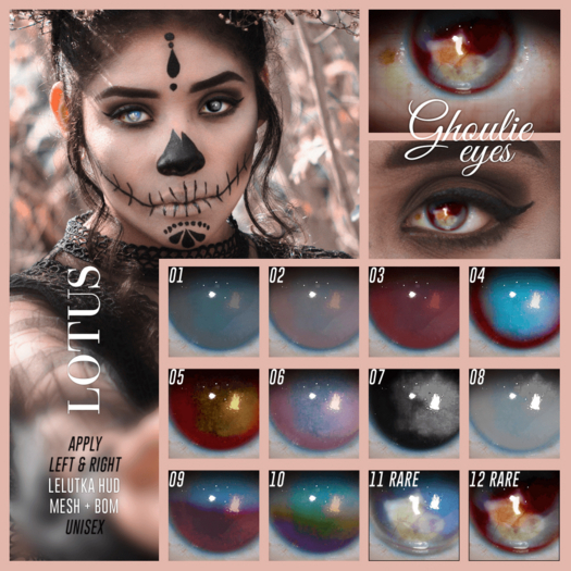 12. LOTUS. Ghoulie Eyes [boxed] RARE