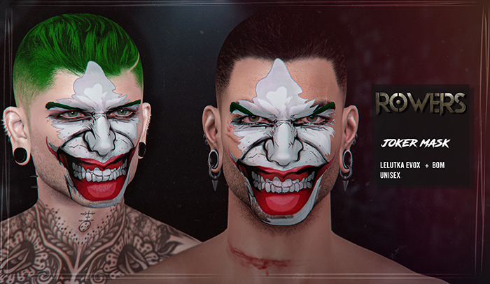//Rowers// Joker Mask