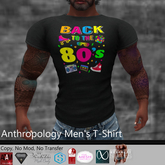 Back to the 80's  Men's T-Shirt (MNTL)