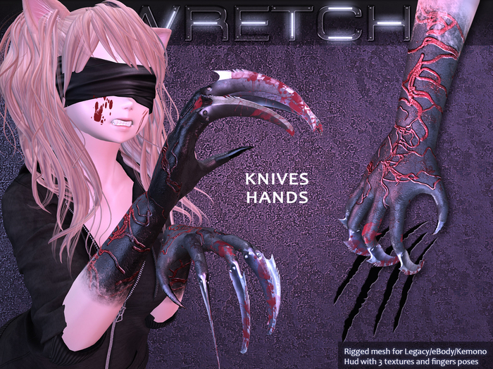 :: Wretch :: Knives Hands