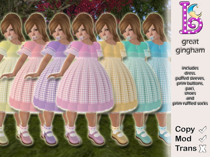 *Lullabies* Great Gingham [Blue]