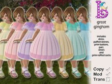 *Lullabies* Great Gingham [Green]