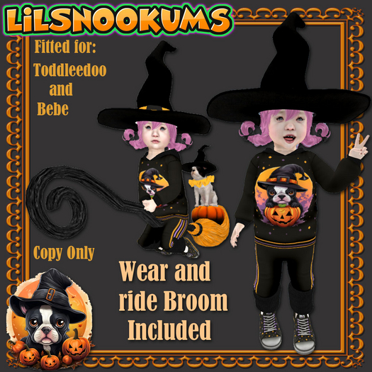 {LiL*SnOokums} Snookie Halloween 23 - WITH FREE GIFT WHEN Purchased 