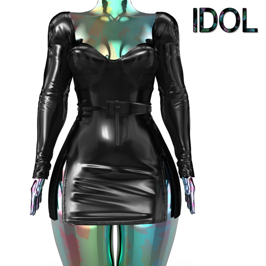 Black Belt Dress Reborn