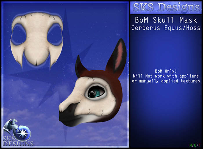 SKS BoM Skull Mask - Hoss