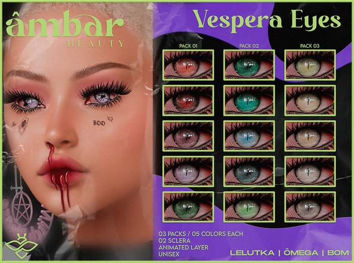 AMBAR BEAUTY - VESPERA EYES (FATPACK) ADD ME