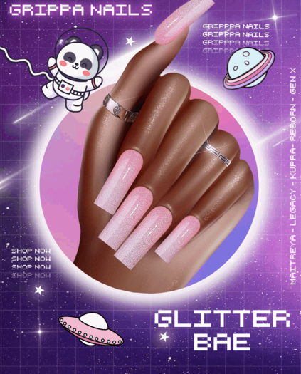 Grippa Midi:: Glitter Bae Set