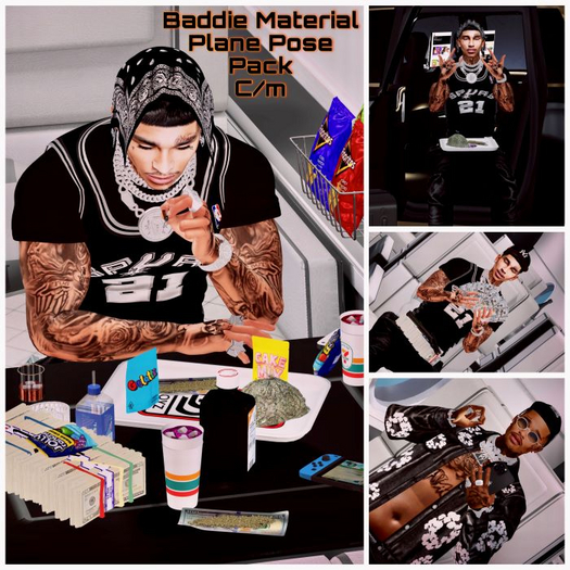 #B.m plane poses pack