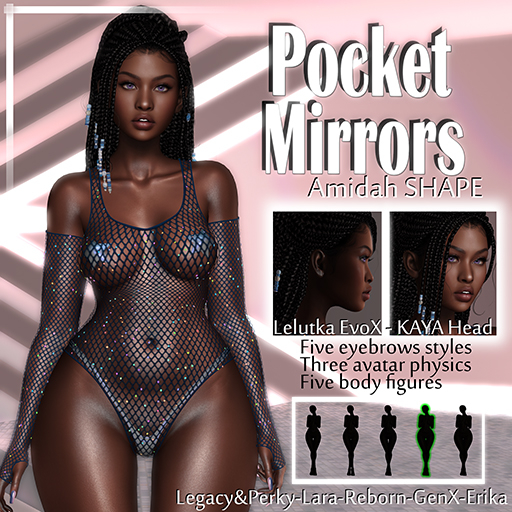 **Pocket Mirrors** Amidah SHAPE Box DEMO