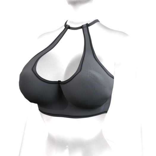 [KONVO] Mura Halter Top - Smoke
