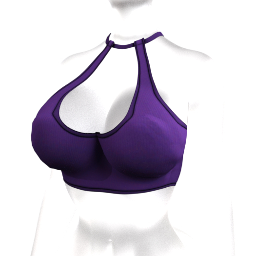 [KONVO] Mura Halter Top - Grape