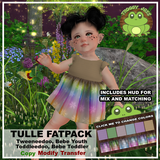 :FroggyJoes: Tulle FATPACK