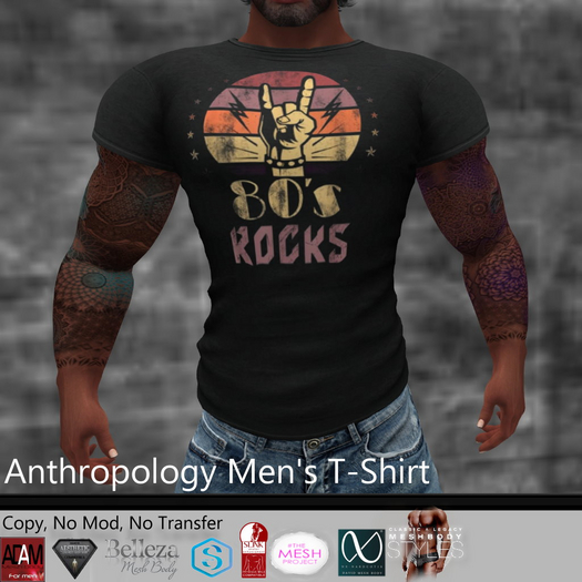 80's Rocks Men's T-Shirt (MNTL)