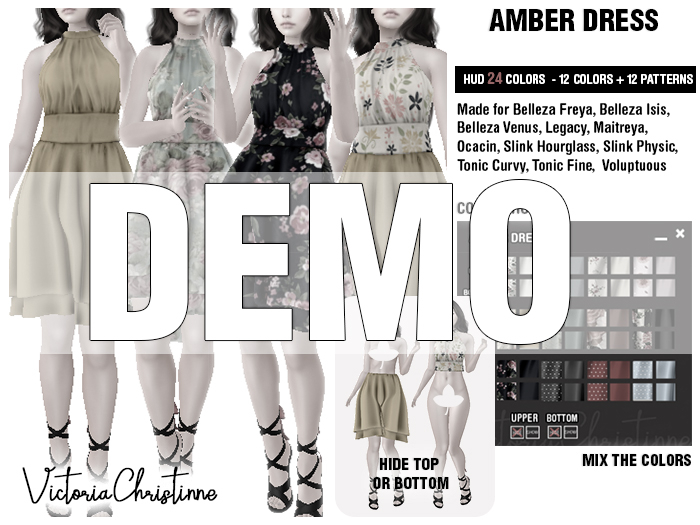 ViC Amber Dress DEMO