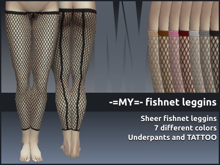 -=MY=- fishnet leggins