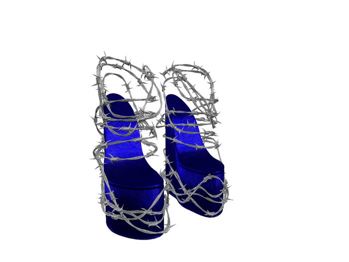 REVOLUTION - Barb Shoes (Blue)