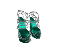 REVOLUTION - Barb Shoes (Green)