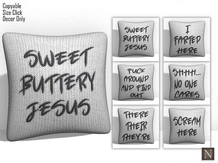 [Nerium] Cheeky Pillow Pack