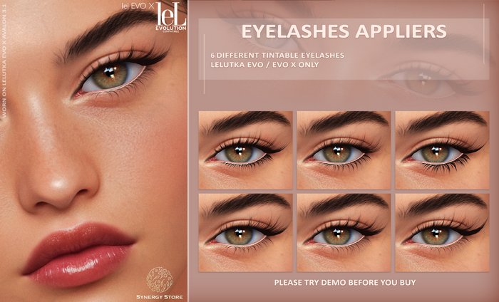 [SYN] Synergy / Eyelashes Flirty 01 LEL EVO/EVOX