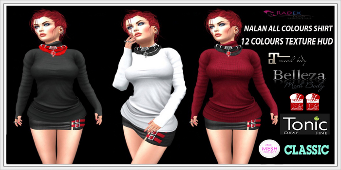 RADEX F 5 Mesh Allcolors Nalan Shirt