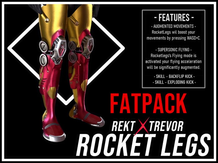 [REKT x TREVOR] - ROCKET-LEGS - (FATPACK)
