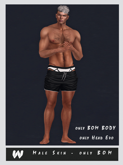 *8  AZAT  Male Skin - only BOM  