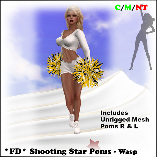 *FD* Shooting Star Pompom Set [Boxed] Wasp