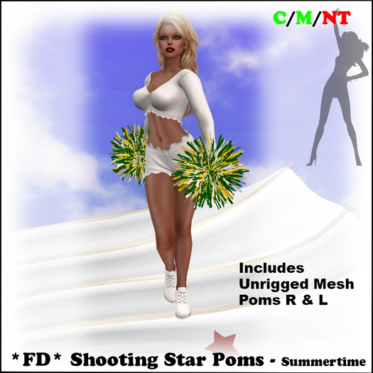 *FD* Shooting Star Pompom Set [Boxed] Summertime