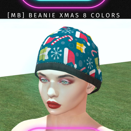 "MB" Beanie Xmas 8 colors