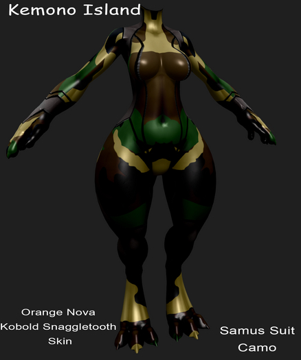 Kemono Island - Kobold Snaggletooth Samus Suit Camo 1.1