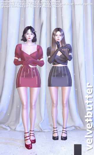 velvetbutter - silky sparkles set (night)
