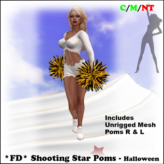 *FD* Shooting Star Pompom Set [Boxed]  Halloween