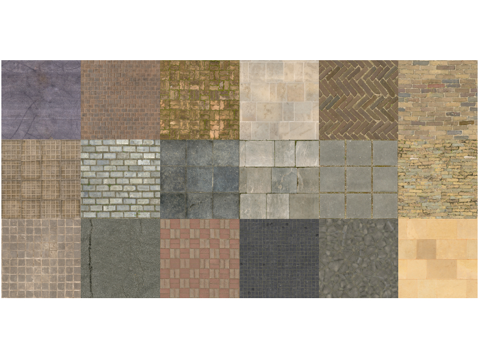 Exterior flooring (seamless textures)