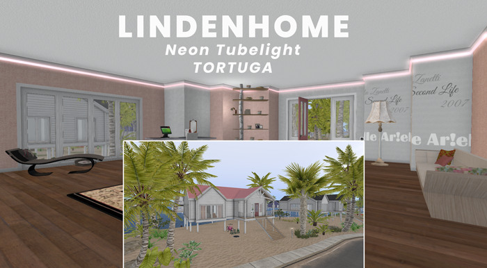 AZ Linden Home TORTUGA Room 1 Neon Tube Light