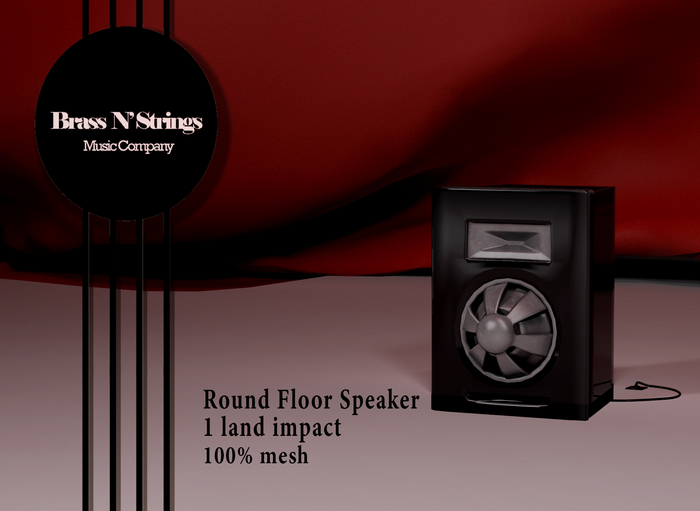 Floor Round Speaker