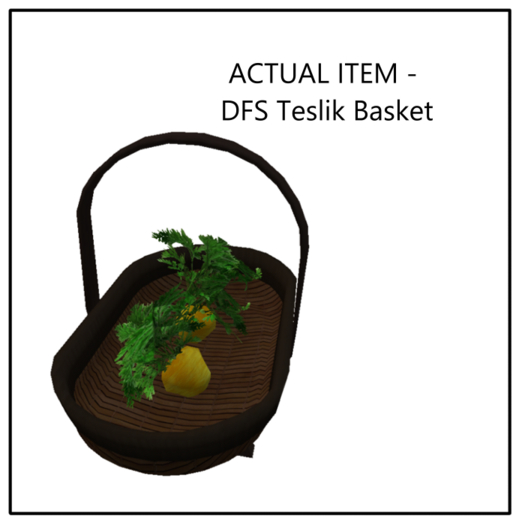 DFS Teslik Basket - ACTUAL ITEM